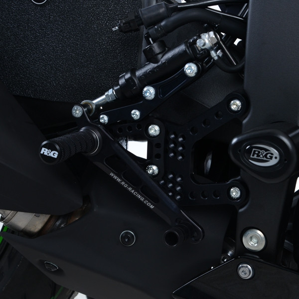 R&G Adjustable Rearsets for Kawasaki ZX-6R '19-